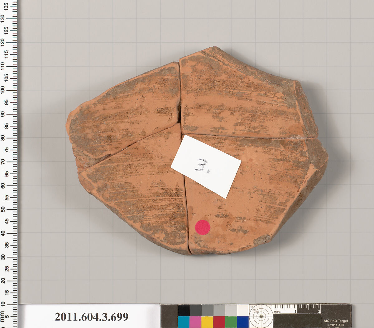 Terracotta fragment of a hydria (water jar), Terracotta, Greek, Attic