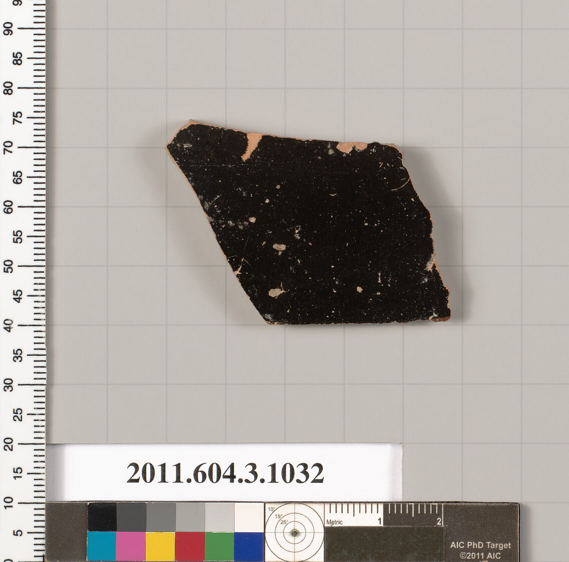 Terracotta fragment of a plate?, Terracotta, Greek, Attic