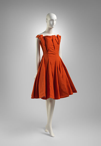 Dress, Hussein Chalayan (British, born Cyprus, 1970), cotton, synthetic, British 