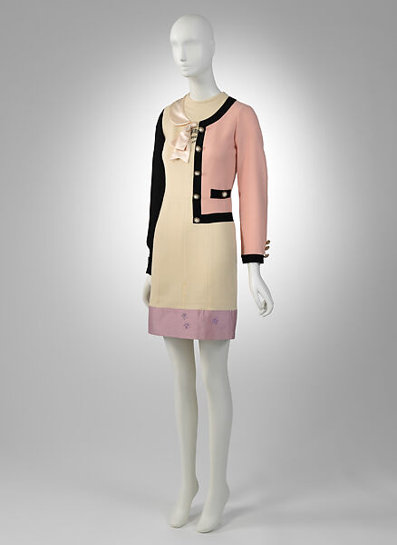 Dress, Moschino Couture (Italian, founded 1983), wool, cotton, silk, metal, Italian 