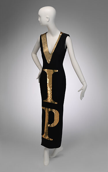Dress, Moschino Couture (Italian, founded 1983), silk, metal, Italian 