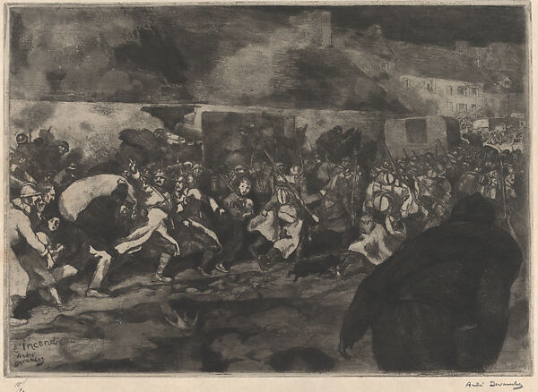 Twelve Etchings (Douze eaux-fortes), André Devambez (French, Paris 1867–1944 Paris), Set of 12 etchings with aquatint on vellum