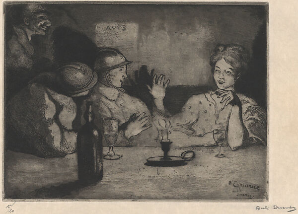 Twelve Etchings (Douze eaux-fortes), André Devambez (French, Paris 1867–1944 Paris), Set of 12 etchings with aquatint on vellum