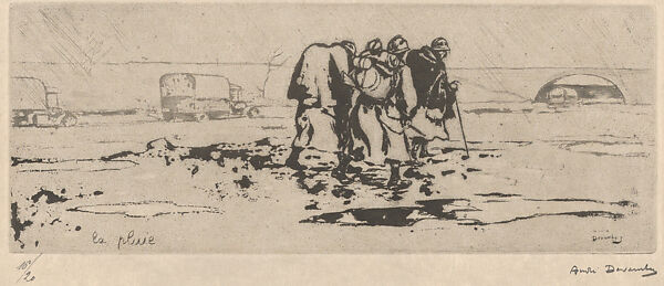 Twelve Etchings (Douze eaux-fortes), André Devambez (French, Paris 1867–1944 Paris), Set of 12 etchings with aquatint on vellum