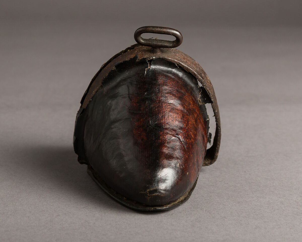 Lady's Stirrup, Leather, iron, vegetal thread, French