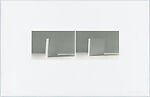 Four screenprints: Eraser; Post-It, Rectangular; Post-it, Square; Rock, Kate Shepherd (American, born New York City, 1961), Four screenprints