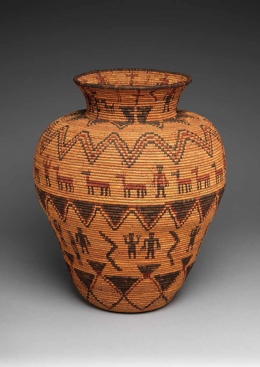 Storage basket | Apache, Native American | The Metropolitan Museum of Art