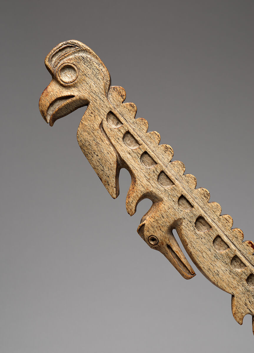 War club, Whalebone, Makah or Nuu-chah-nulth, Native American