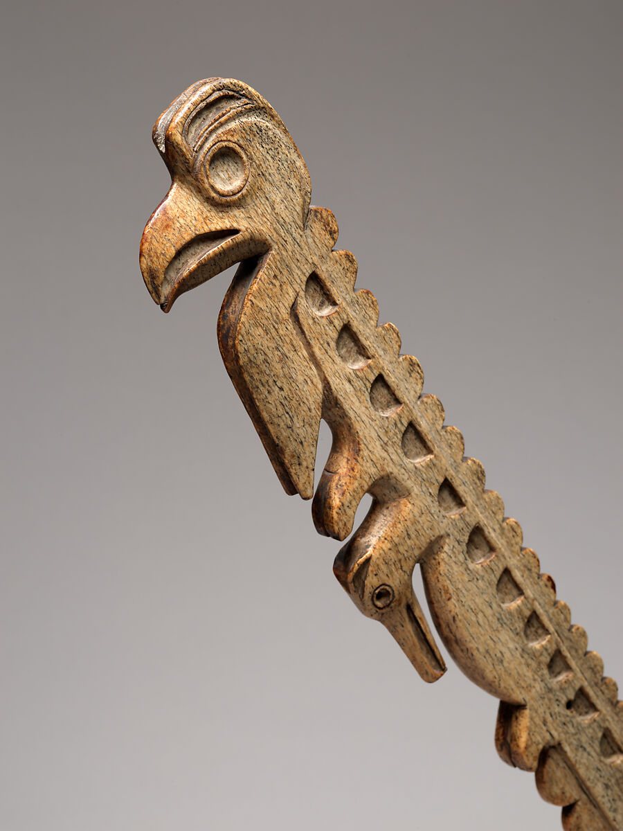 War club, Whalebone, Makah or Nuu-chah-nulth, Native American