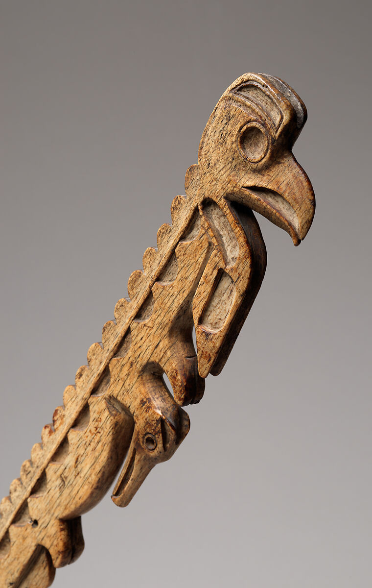 War club, Whalebone, Makah or Nuu-chah-nulth, Native American