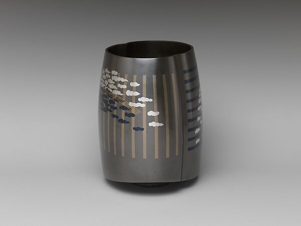 Clearing of the Evening Sky (Sekisei), Nakagawa Mamoru (Japanese, born 1947), Cast alloy of copper, silver, and tin with inlays of copper, silver, and gold, Japan