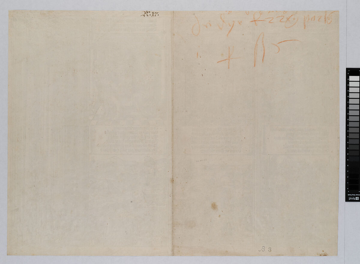 The First Flemish Rebellion; The Campaign Against Liège; The Coronation of Maximilian; The Second Flemish Rebellion; The Alliance Between Philip I of Castile and Henry VII; The Victory Against France, from the Arch of Honor, proof, dated 1515, printed 1517-18, Hans Springinklee (German, ca. 1495–after 1522), Woodcut and letterpress
