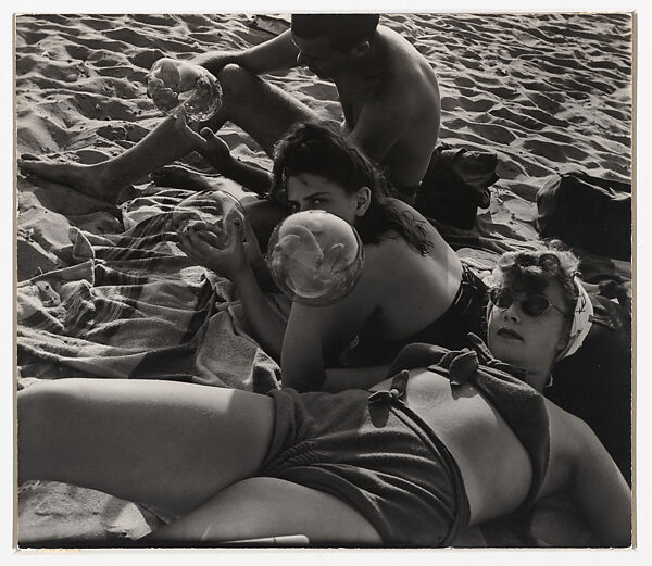 Coney Island, NY, Sid Grossman (American, 1913–1955), Gelatin silver print 