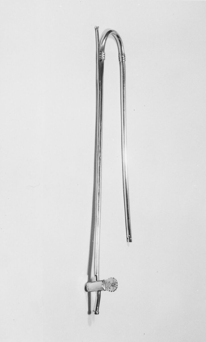 Siphoning Tube, Marquand and Company (active 1833–39), Silver, American 