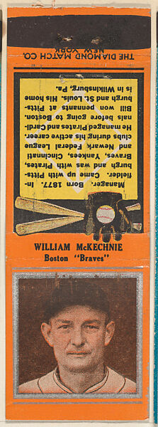 New York Yankees Matchbook Print