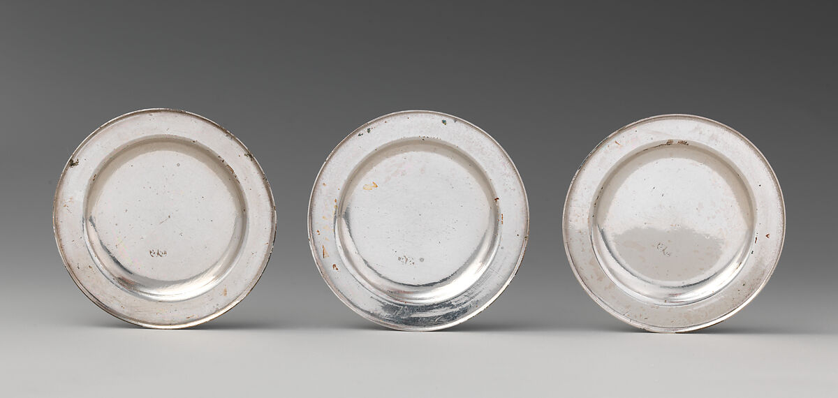 Two second course dishes, David Clayton (British, active 1689), Silver, British, London 