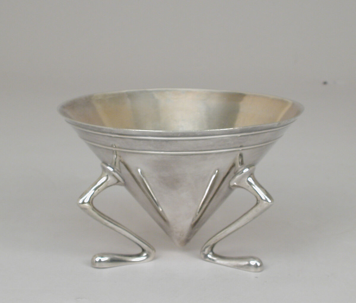 Sugar bowl (Model 247), Christopher Dresser (British, Glasgow, Scotland 1834–1904 Mulhouse), Silver-plated nickel, British