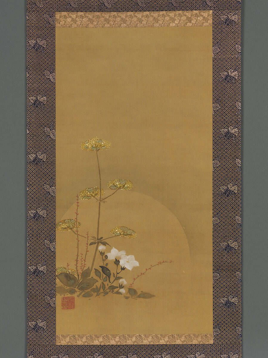 Activities of the Twelve Months, Sakai Hōitsu (Japanese, 1761–1828), Eleven hanging scrolls from a set of twelve; ink and color on silk, Japan