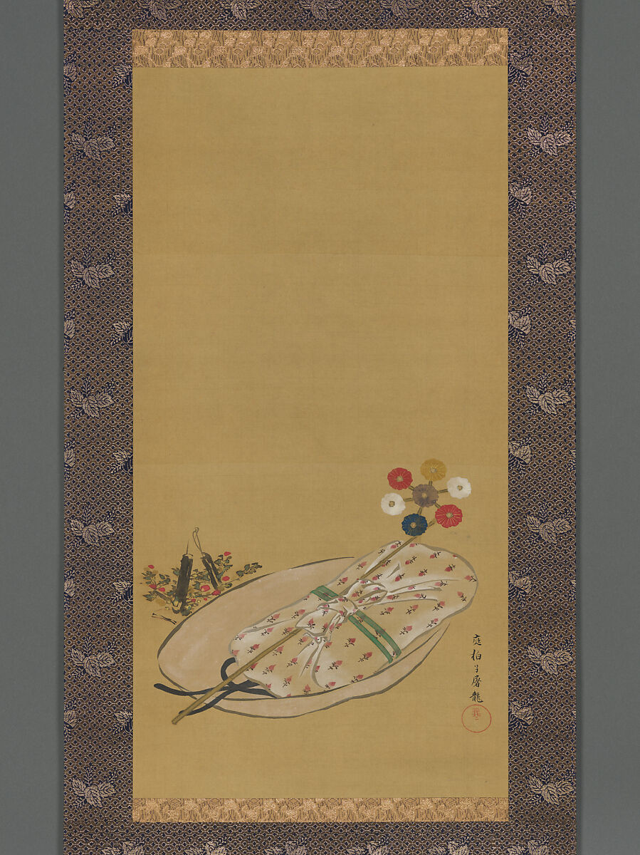 Activities of the Twelve Months, Sakai Hōitsu (Japanese, 1761–1828), Eleven hanging scrolls from a set of twelve; ink and color on silk, Japan