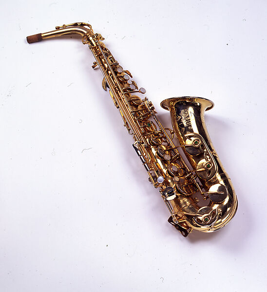 Mark VI Alto Saxophone, Henri Selmer (Paris), Brass, metal, cork, felt, leather, mother-of-pearl 