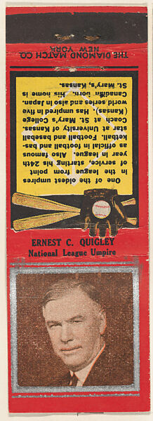 New York Yankees Matchbook Print