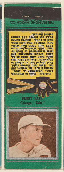 1916 Chicago Cubs Artwork: Hat