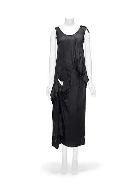 Dress, Comme des Garçons (Japanese, founded 1969), rayon, Japanese