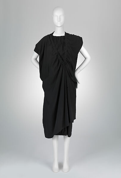 Dress, Comme des Garçons (Japanese, founded 1969), rayon, Japanese 