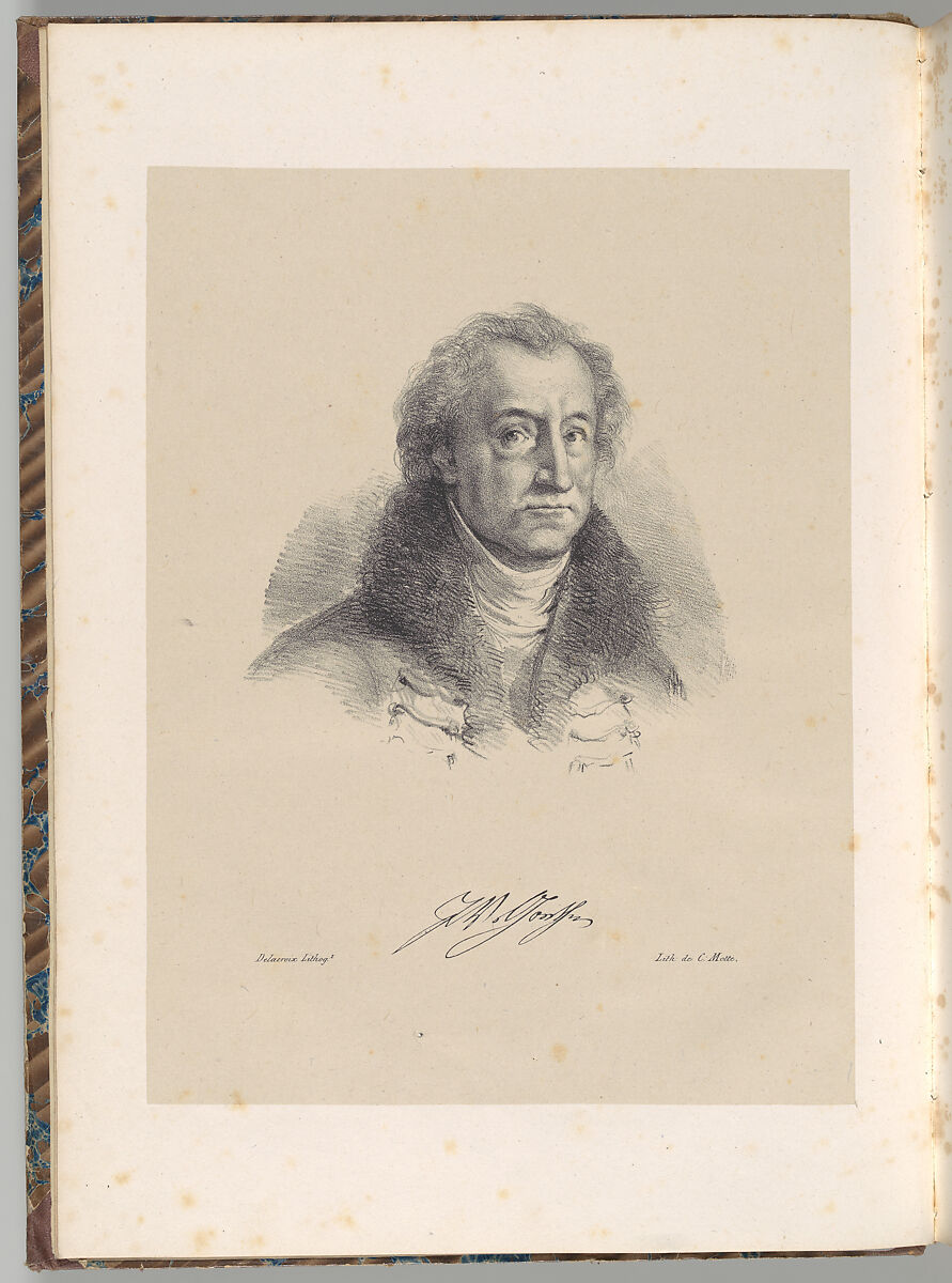 Goethe's Faust, Johann Wolfgang von Goethe (German, Frankfurt am Main 1749–1832 Weimar, Saxe-Weimar), Lithograph; first, second, and third states