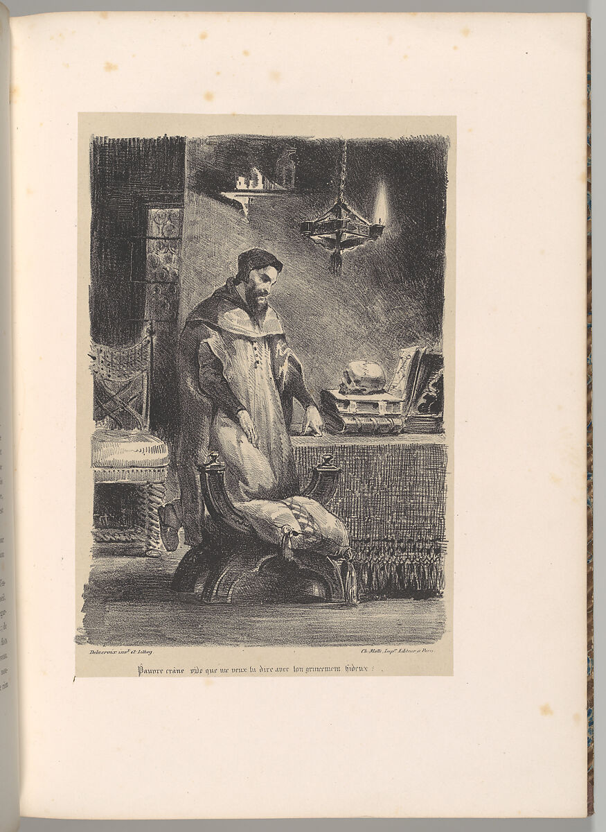 Goethe's Faust, Johann Wolfgang von Goethe (German, Frankfurt am Main 1749–1832 Weimar, Saxe-Weimar), Lithograph; first, second, and third states