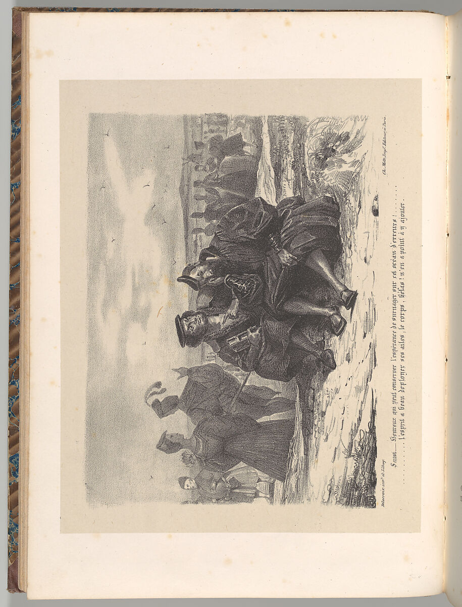 Goethe's Faust, Johann Wolfgang von Goethe (German, Frankfurt am Main 1749–1832 Weimar, Saxe-Weimar), Lithograph; first, second, and third states