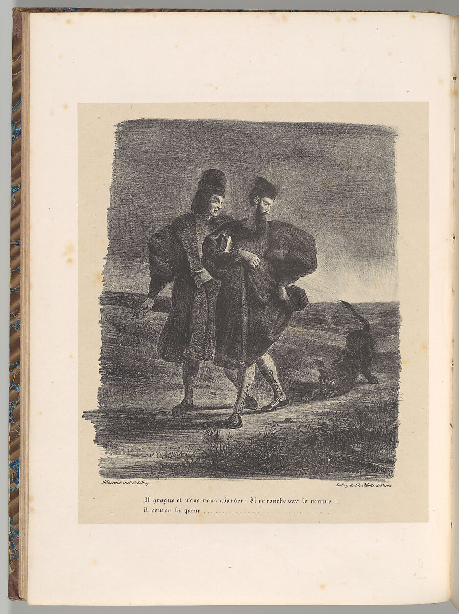 Goethe's Faust, Johann Wolfgang von Goethe (German, Frankfurt am Main 1749–1832 Weimar, Saxe-Weimar), Lithograph; first, second, and third states