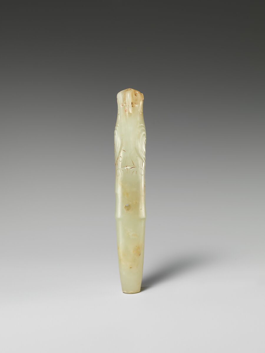 Pendant in the shape of a bird, Jade (nephrite), China
