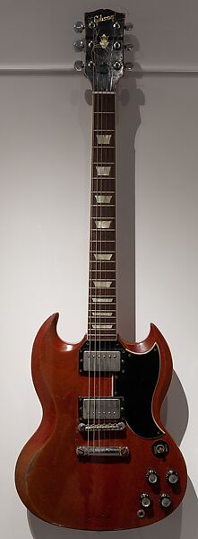 SG, Gibson (American, founded Kalamazoo, Michigan 1902), Mahogany, rosewood, nickel, plastic, mother-of-pearl 