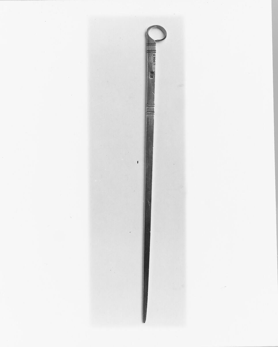 Skewer, Daniel Dupuy (1719–1807), Silver, American 