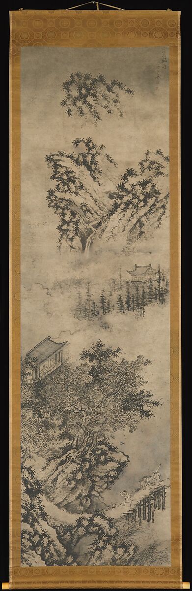 Landscapes of the Four Seasons, Xie Shichen (Chinese, 1487–ca. 1567), Set of four hanging scrolls; ink and color on paper, China