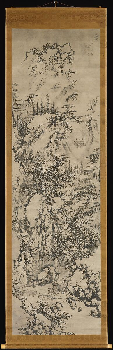 Landscapes of the Four Seasons, Xie Shichen (Chinese, 1487–ca. 1567), Set of four hanging scrolls; ink and color on paper, China
