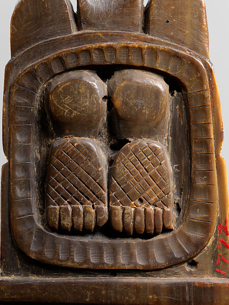 Comb, Mountain sheep horn, Tlingit, Native American