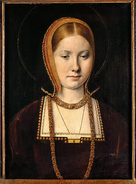 Mary Tudor, Later Queen of France and Duchess of Suffolk, Michiel Sittow  Estonian, Oil on panel