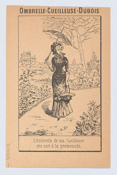 The Dubois Parasol Pruner, M. J. Baudry (Paris), Engraving