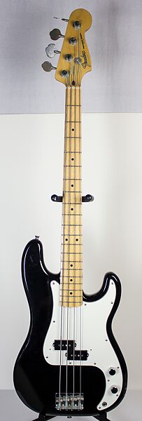 Precision Bass, Fender, Alder, maple, metal, chrome, nickel, plastic 