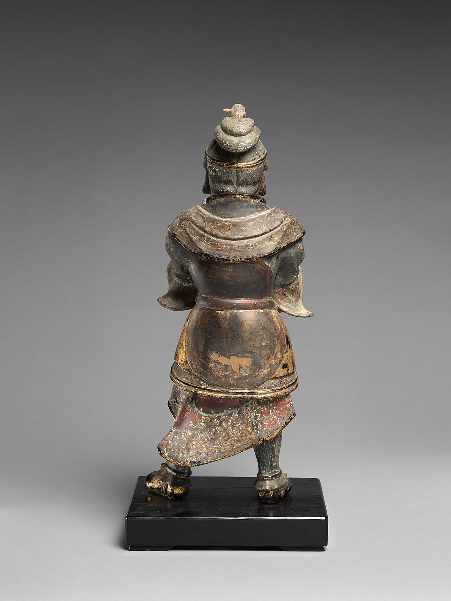 Six of the Twelve Divine Generals (Jūni shinshō), Wood with lacquer, color, gold, and inlaid crystal eyes, Japan