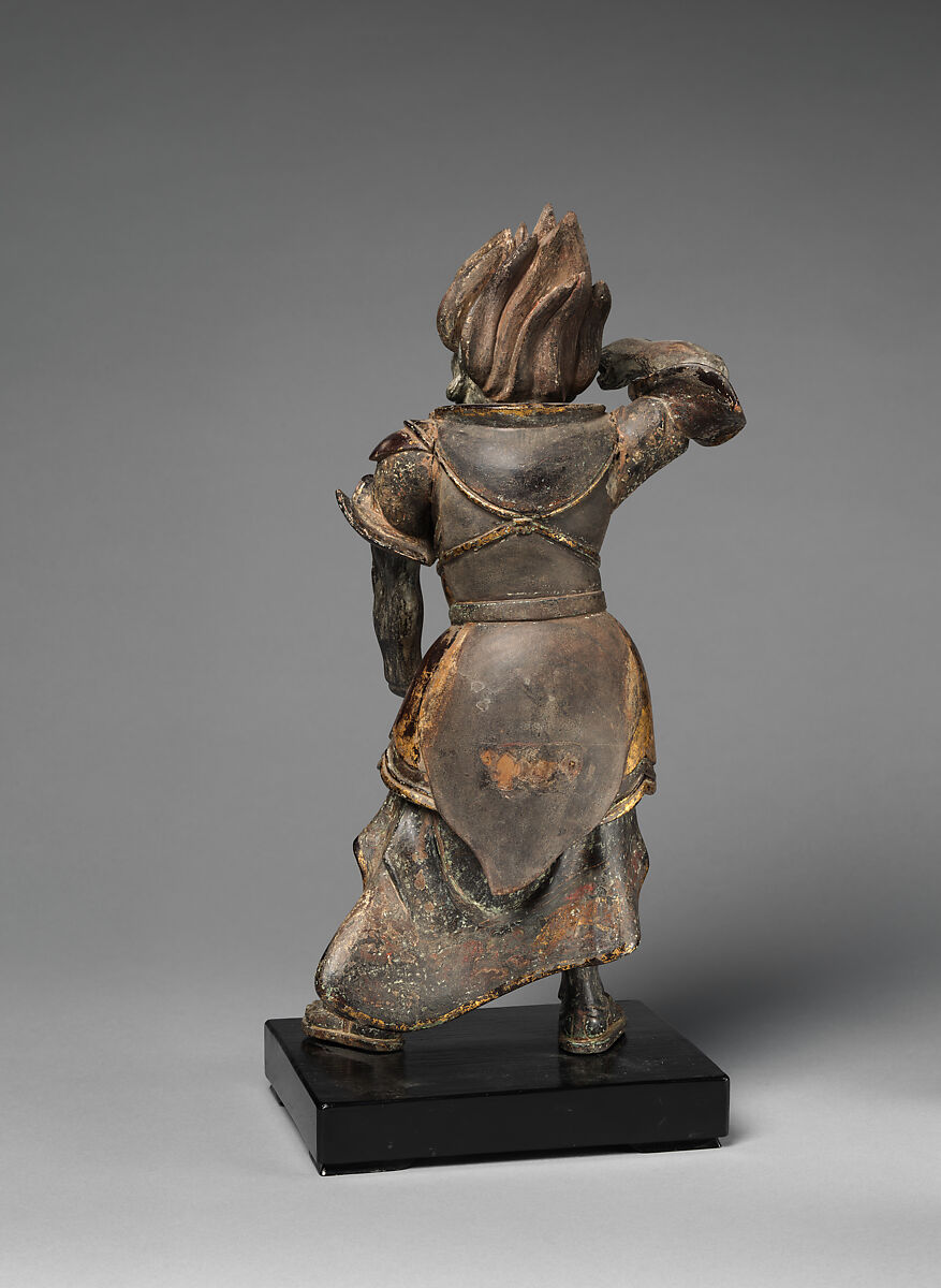 Six of the Twelve Divine Generals (Jūni shinshō), Wood with lacquer, color, gold, and inlaid crystal eyes, Japan