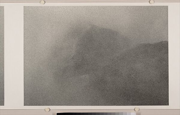 Mount Song, Michael Cherney (American, born 1969), Handscroll mounted with photographic images printed with pigment inks on mica-flecked xuan paper, China