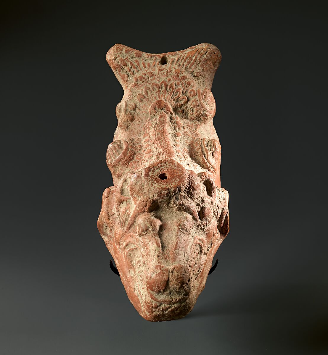 Toy in the form of a makara, Terracotta, India, Uttar Pradesh, probably Kaushambi