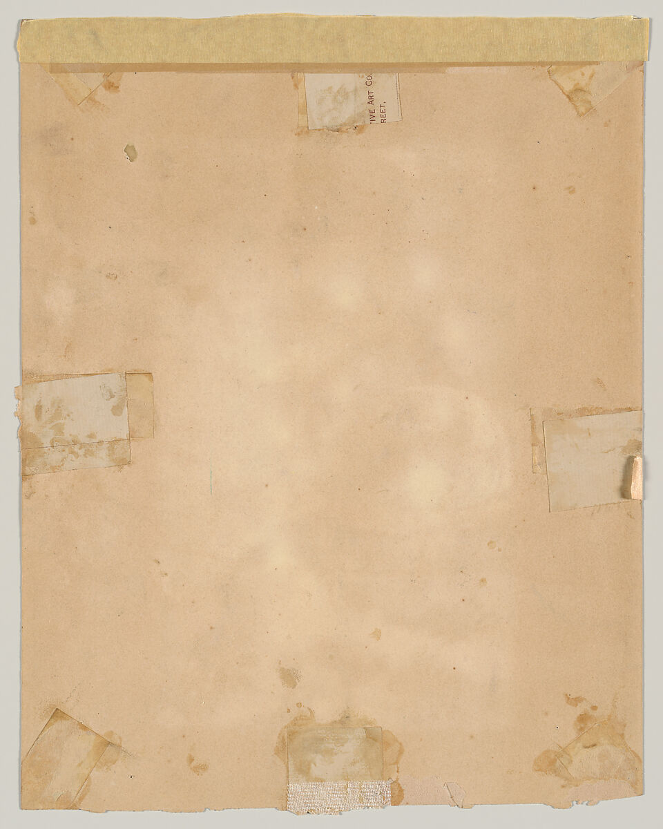 Song of the Siren, John La Farge (American, New York 1835–1910 Providence, Rhode Island), Watercolor and gouache on paper, American