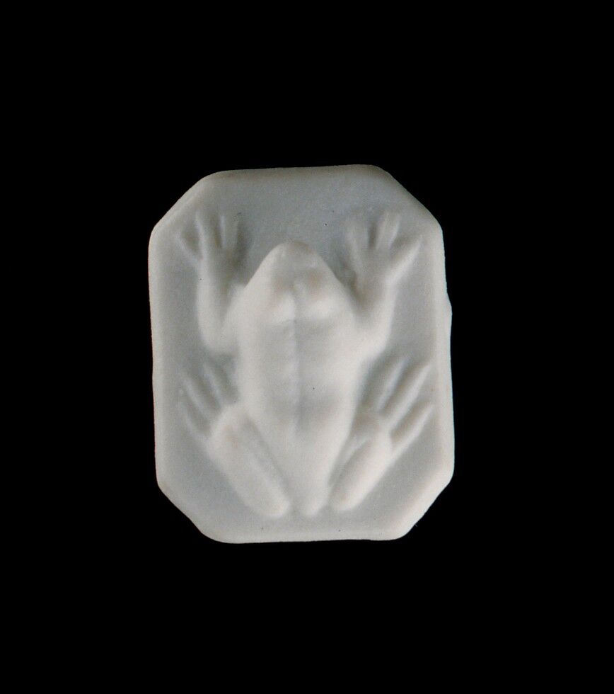 Sleeve Button, Union Porcelain Works (1863–1922), Porcelain, American 