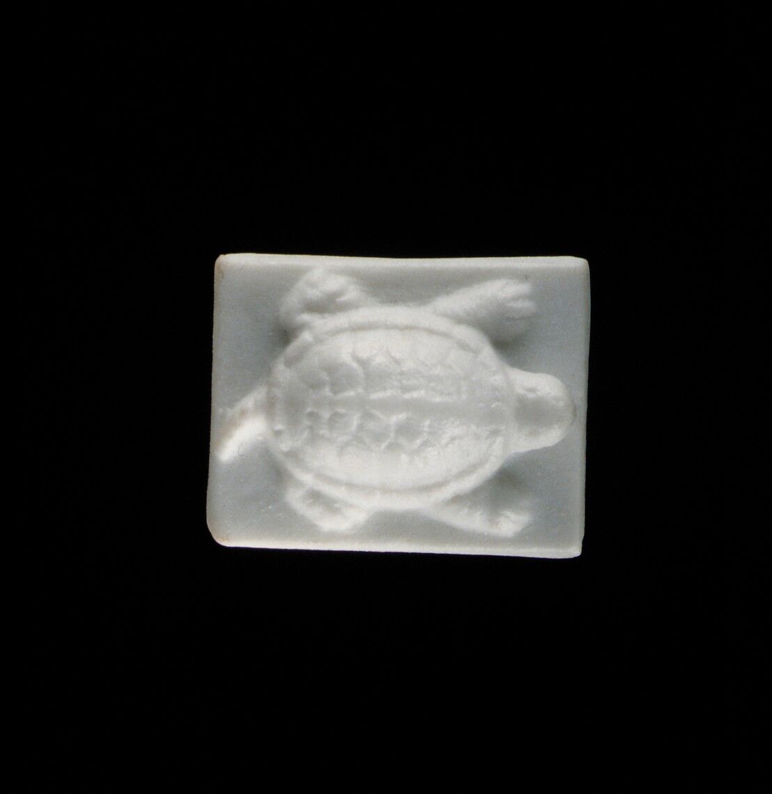 Sleeve Button, Union Porcelain Works (1863–1922), Porcelain, American 