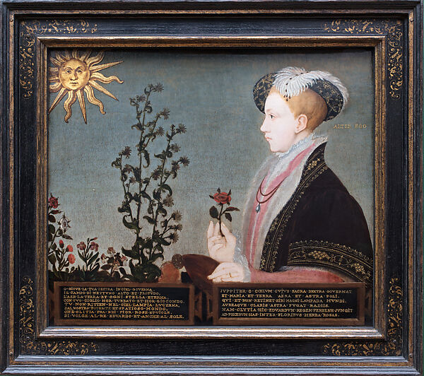 Edward VI, Guillim Scrots  Flemish, Oil on panel