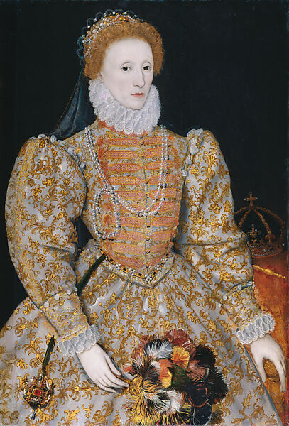 Elizabeth I ("The Darnley Portrait"), Netherlandish Painter  Netherlandish, Oil on panel